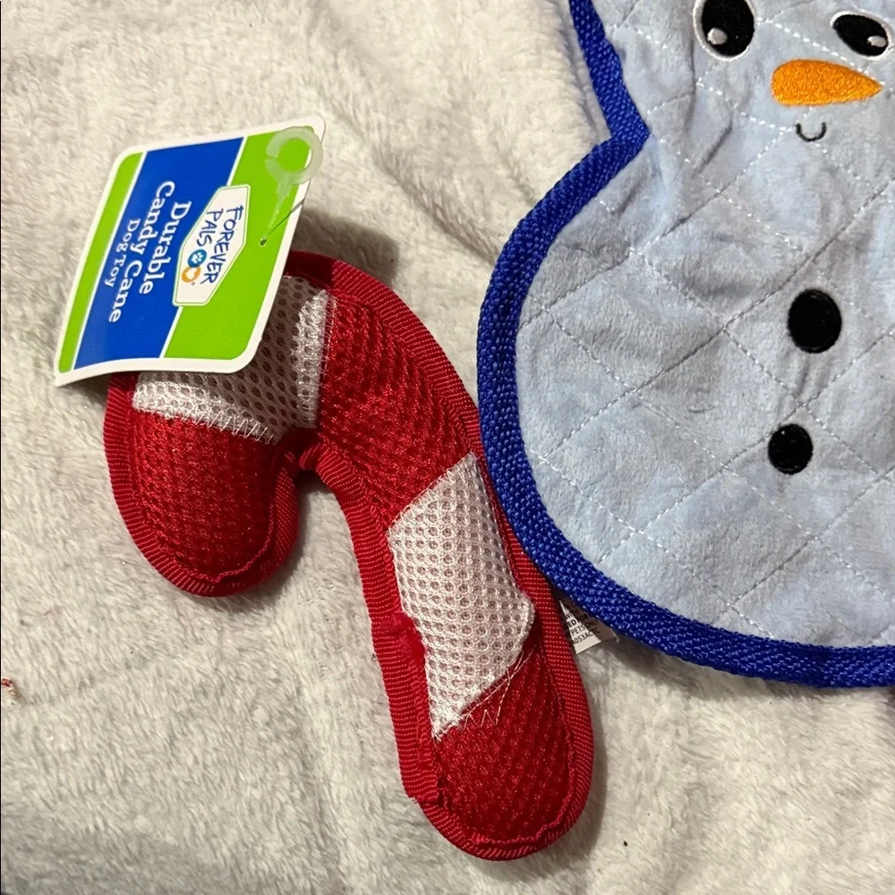 Festive Holiday Dog Toys Set